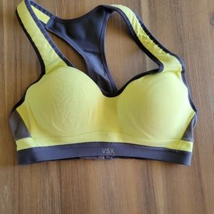 Victoria secrets sports bra yellow s/m